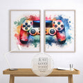 Gaming Room Poster Set of 2 – Unframed