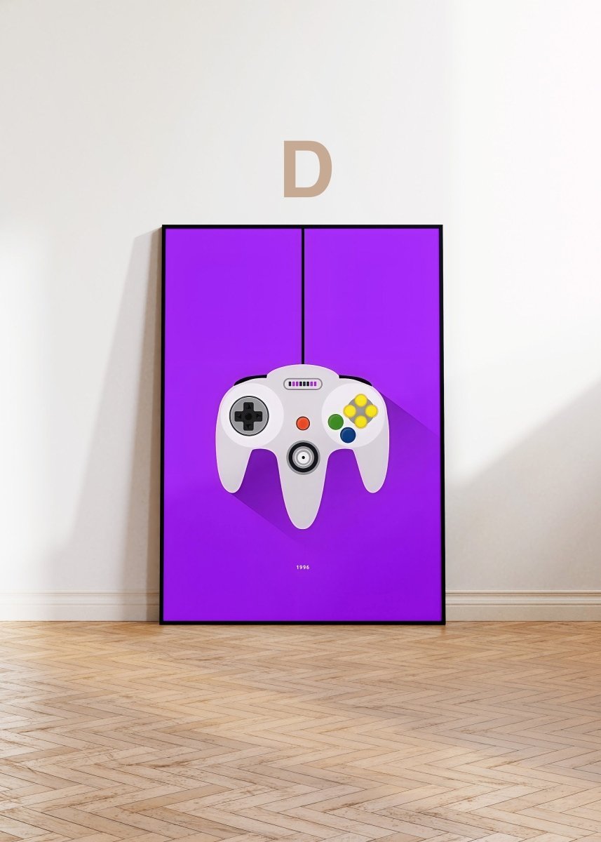 Gaming Room Poster – Unframed Wall Art